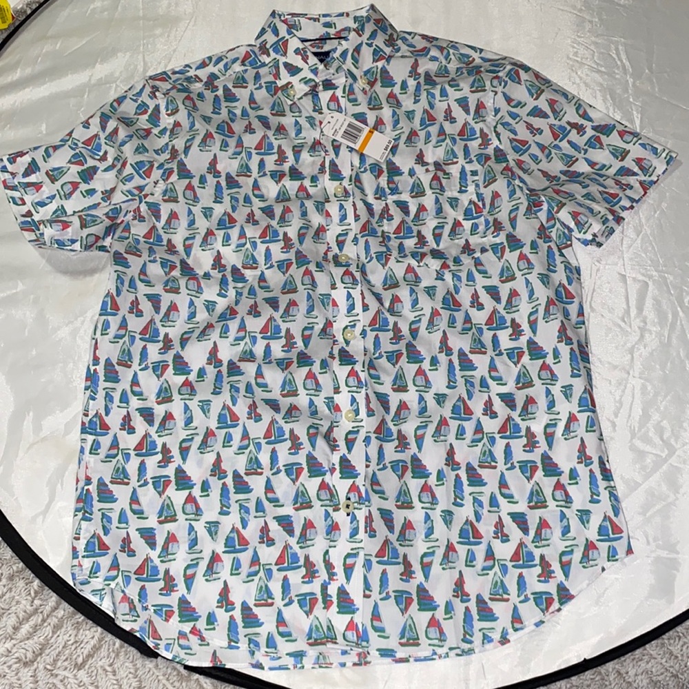 New Nautica button down shirt